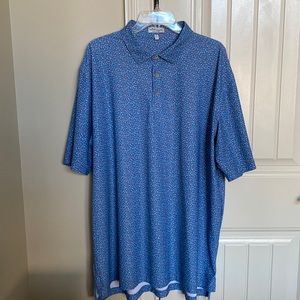 Mens XXL Peter Millar summer comfort golf shirt